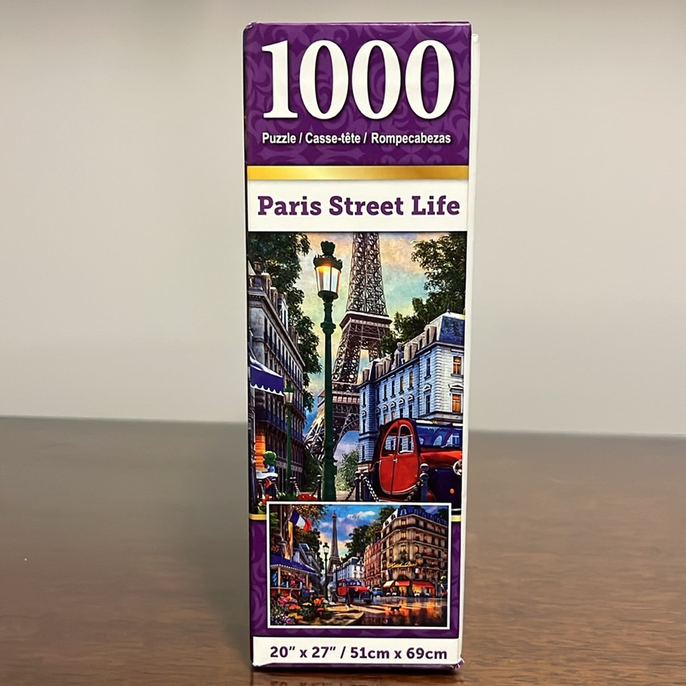 EUC Paris Street Life 1000 Piece Puzzle - Picture 14 of 16
